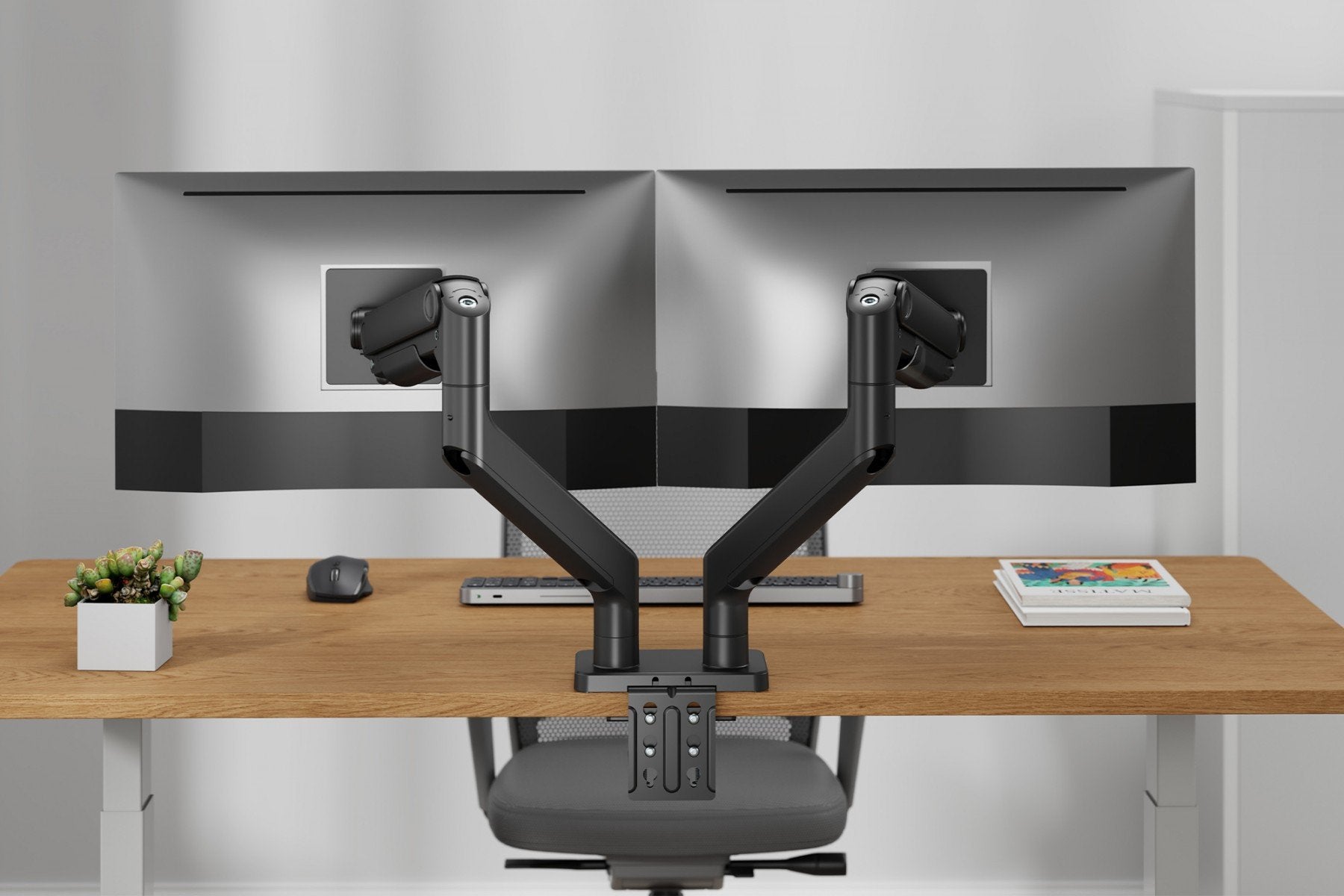 "Digitus DA-90474 Support de moniteur double, 2x 45"", 2x 20 kg"