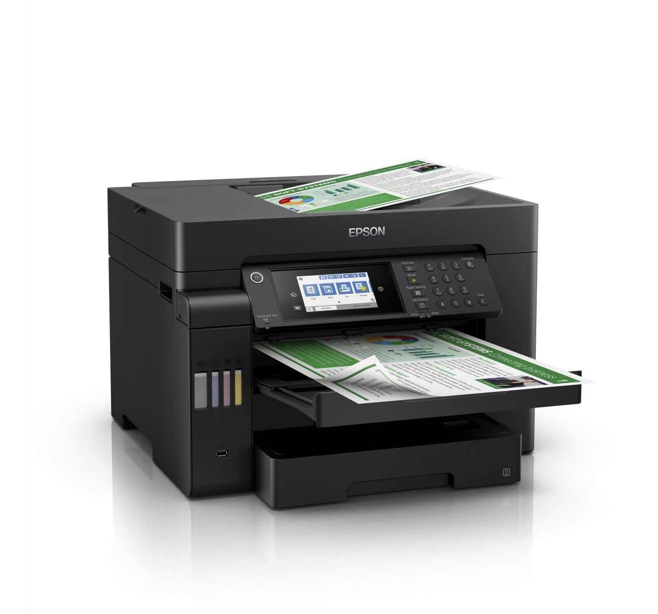 Epson EcoTank L15150 - appareil tout-en-un d'impression - impression, numérisation, copie, fax 4800 x 2400 DPI A3+ 25ppm Wi-Fi AirPrint