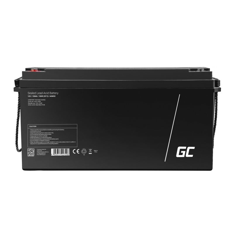 Green Cell AGM32 Batterie de l'onduleur Sealed Lead Acid (VRLA) 12 V 150 Ah