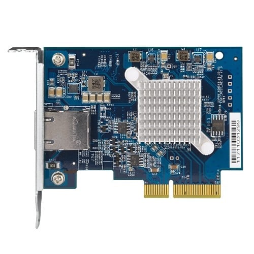 QNAP QXG-10G1T - Interne - Avec fil - PCI Express - Ethernet - 10000 Mbit/s - Bleu