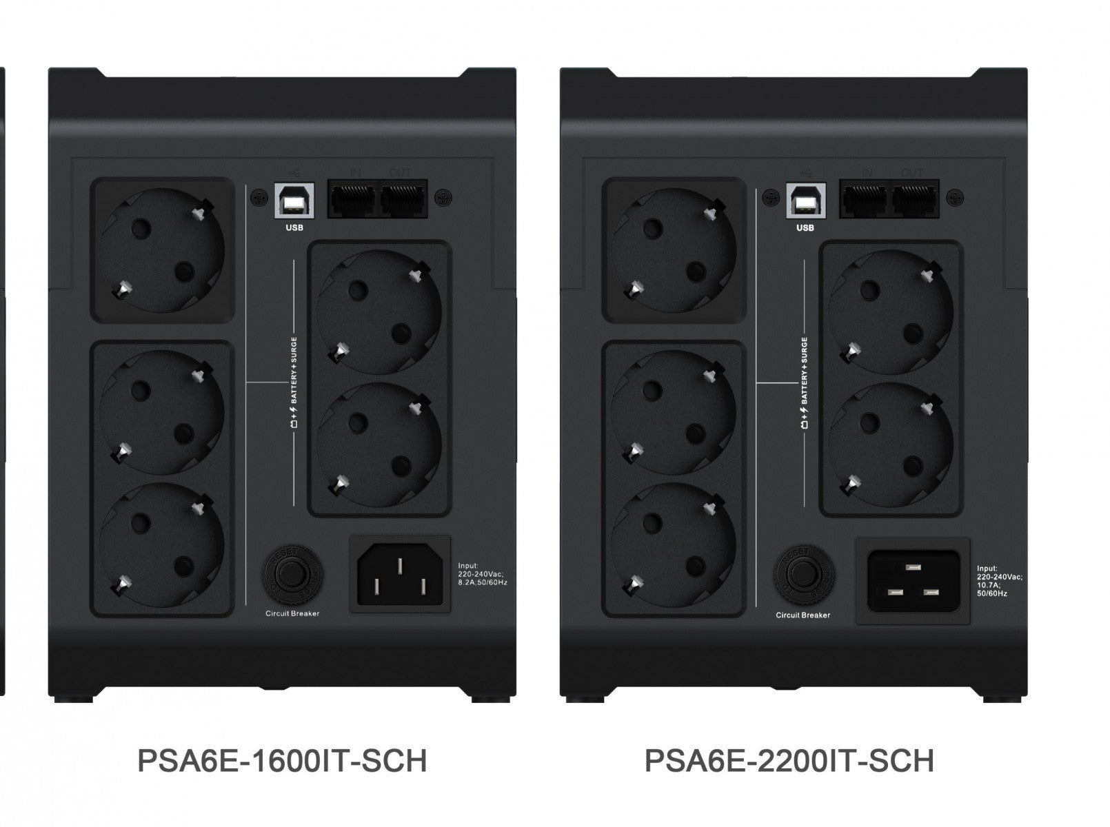 PowerUPS200Essential 2200VA/1225W 230V L