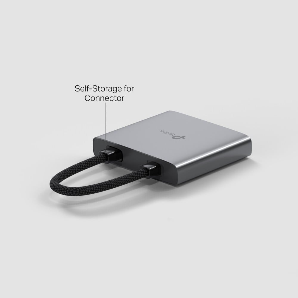 TP-Link UH3020C hub & concentrateur USB Type-C 5000 Mbit/s Gris