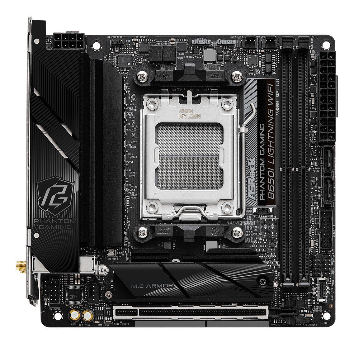 ASRock 90-MXBMP0-A0UAYZ B650I Lightning WiFi Carte mere Mini ITX