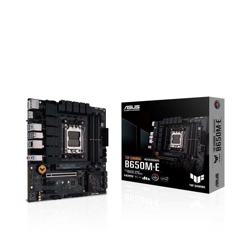 ASUS TUF GAMING B650M-E AM5 4xDDR5 mATX MB 4xSATA 2xM.2