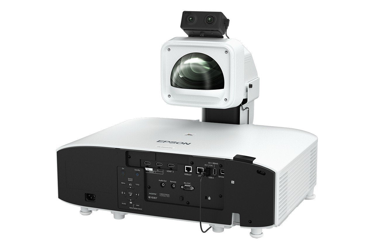 Projecteur Laser 4K Epson EB-PQ2008W - 8.000 Lumens - Châssis Blanc - Pas d'Objectif Inclus