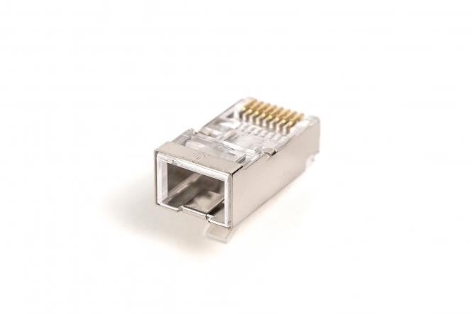 Digitus X-ML-6F-EZ connecteur de fils RJ45 Gris, Transparent