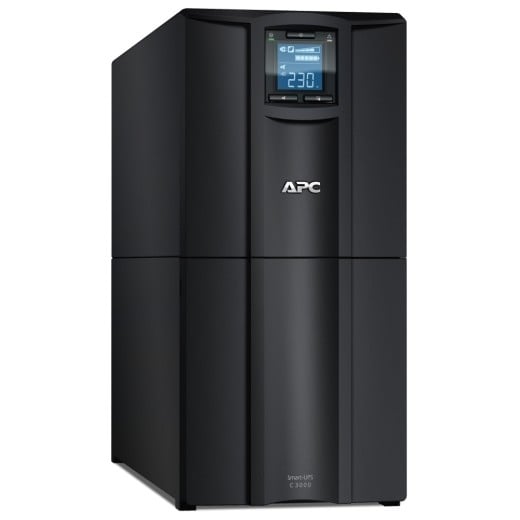 APC Smart-UPS C 3000VA LCD UPS AC 230V 2100Watt 3000VA USB output connectors 7 Black