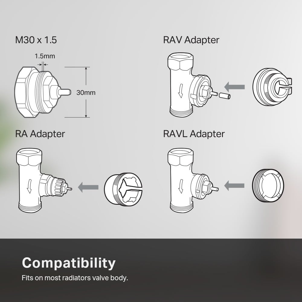 TP-LINK KE100 Thermostatic Radiator Valve
