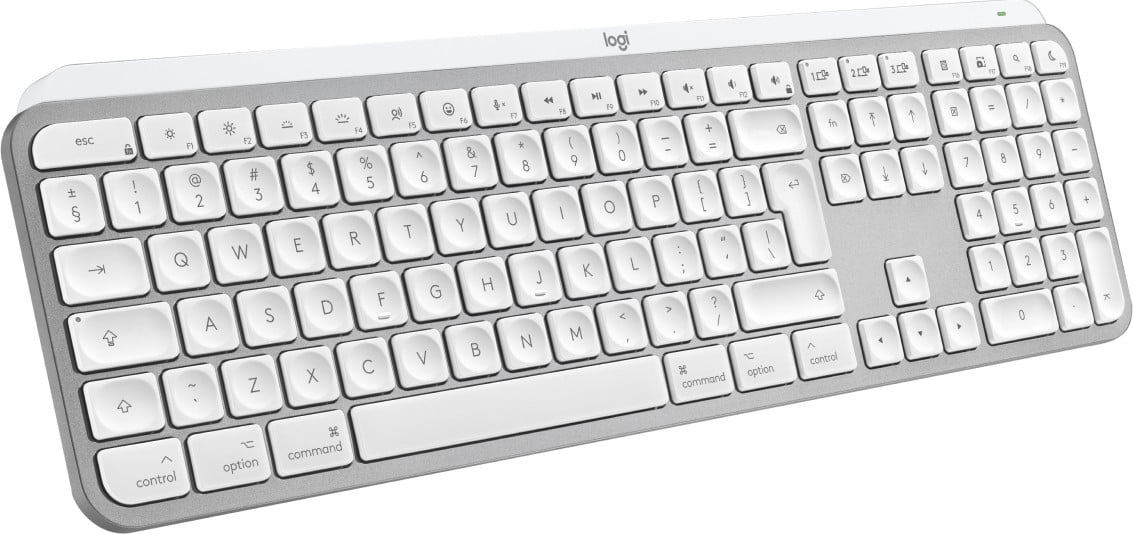Logitech 920-011638 MX Keys S Clavier pour Mac Gris Clair