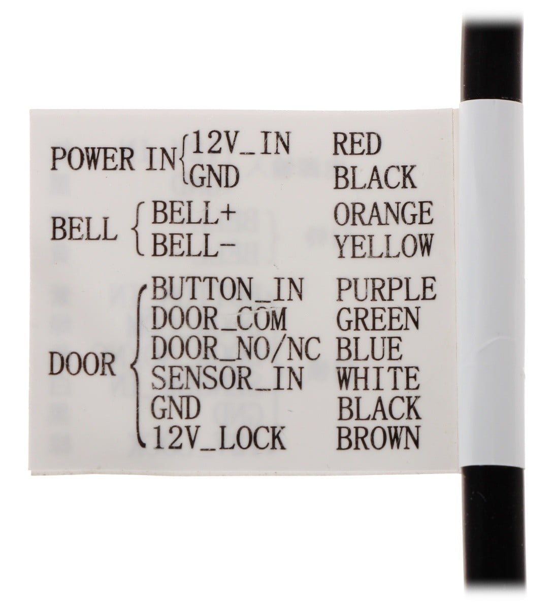 Hikvision DS-K1T801M Terminal de contrôle d'acces