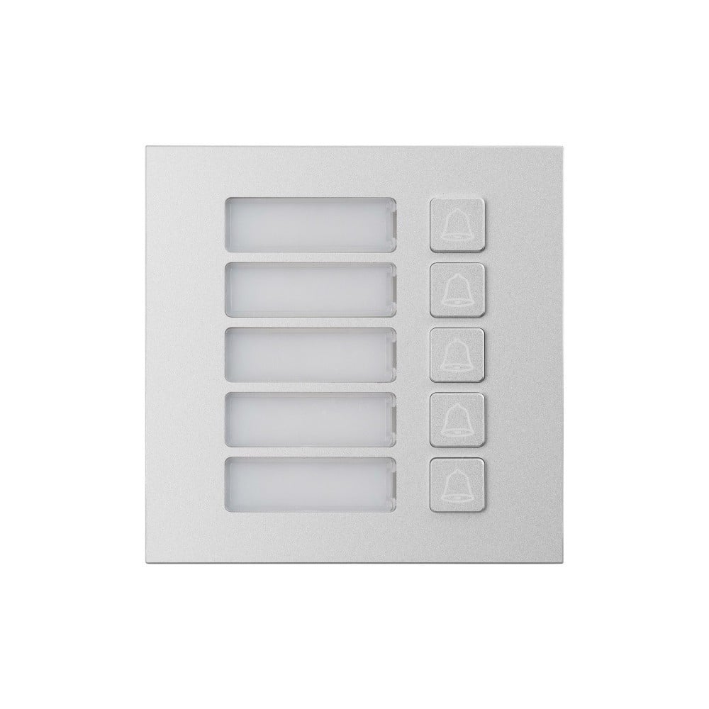BCS BCS-PAN-P5-N Module double avec cinq boutons