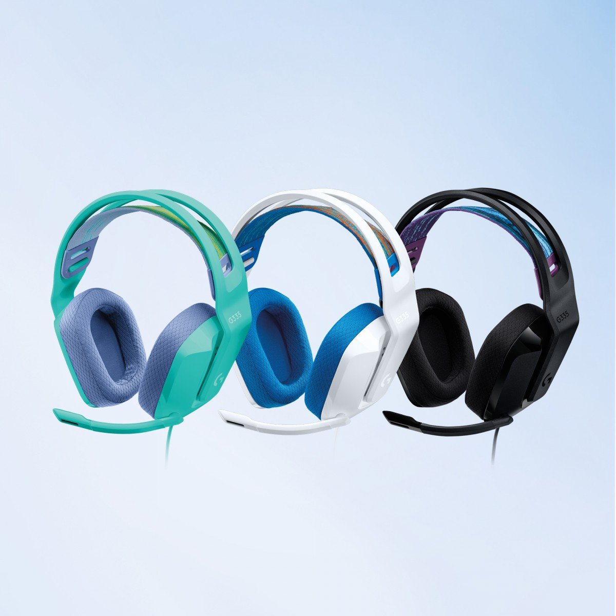 LOGITECH G335 Wired Gaming Headset - WHITE - EMEA
