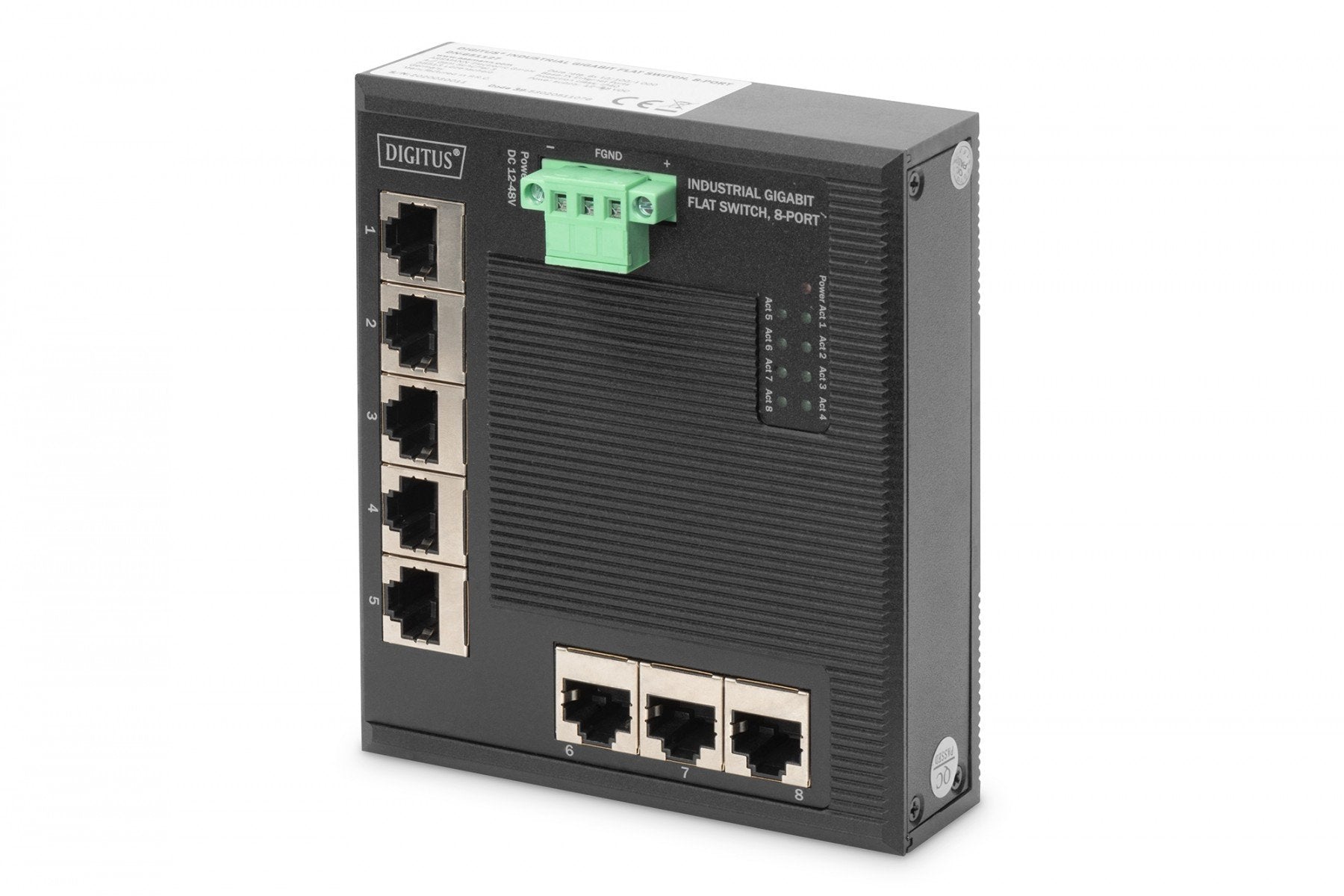Digitus DN-651127 commutateur réseau Non-géré Gigabit Ethernet (10/100/1000) Noir