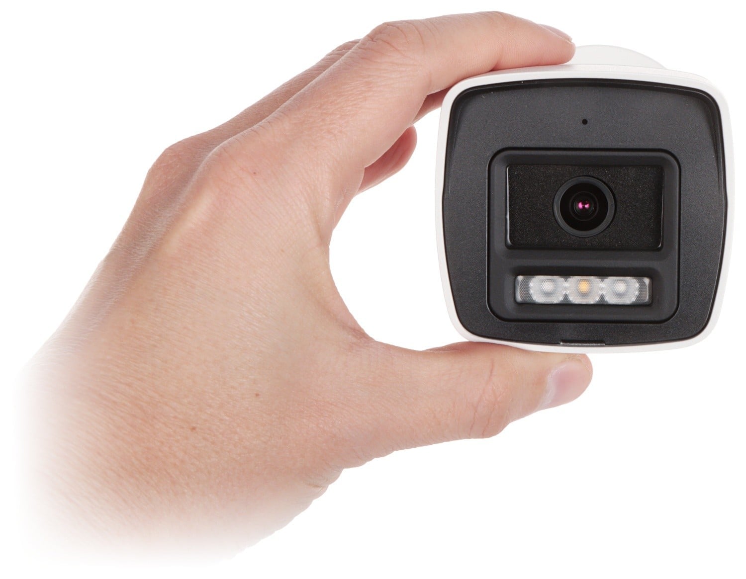 Hikvision DS-2CD1027G2H-LIU 2.8mm PL 2 MP ColorVu avec lumiere hybride intelligente caméra réseau fixe Bullet