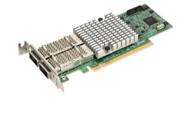 Supermicro AOC-S100G-M2C-O carte et adaptateur d'interfaces Interne