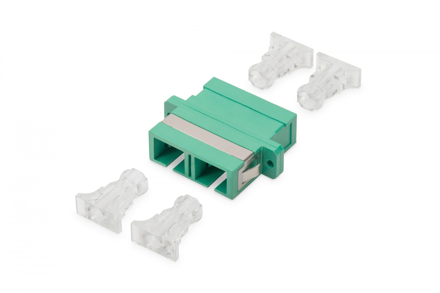 Digitus DN-96003-1APC adaptateur de fibres optiques SC/APC Vert, Transparent