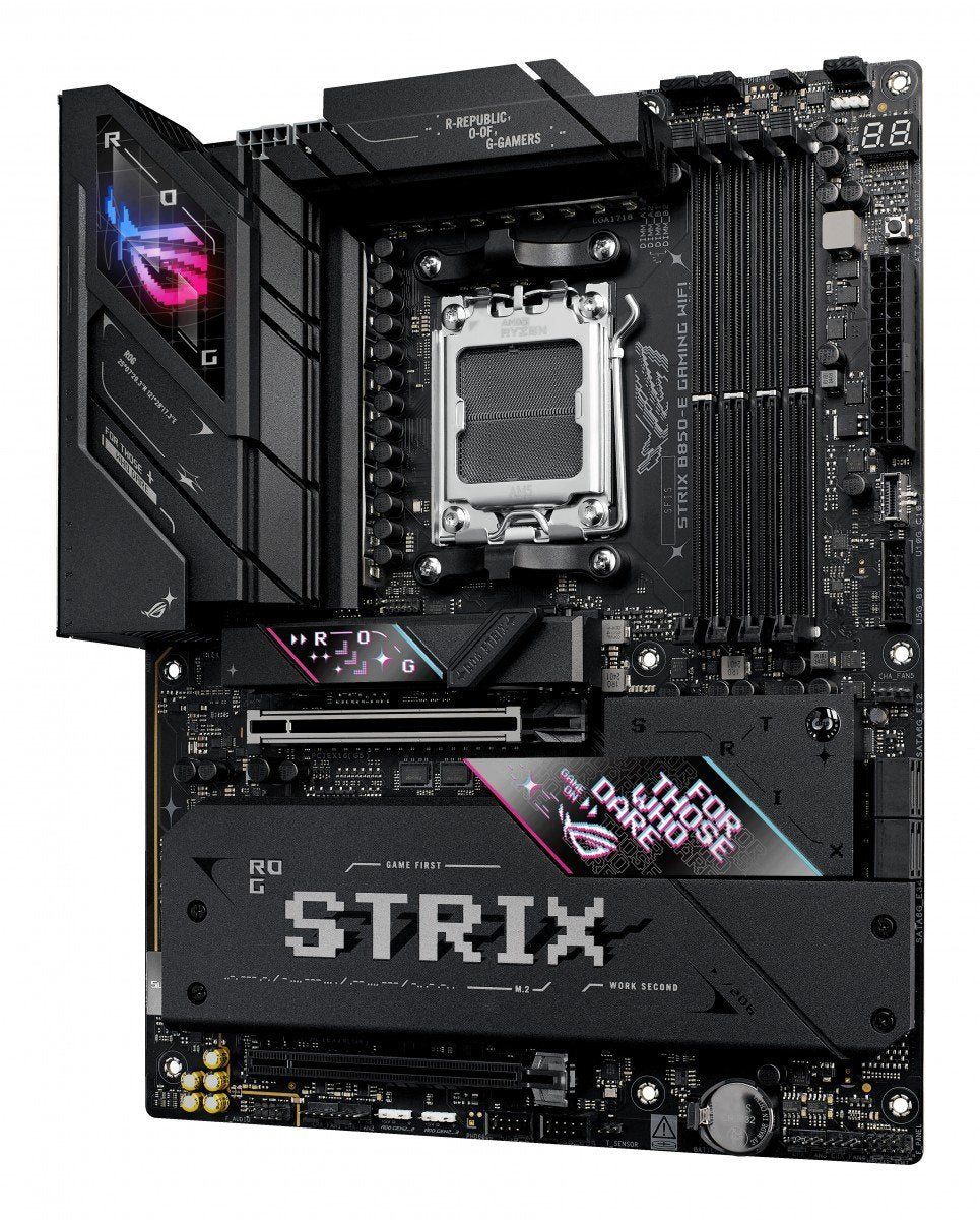 ASUS ROG STRIX B850-E GAMING WIFI AM5 DDR5 ATX MB 1xHDMI 1xDP 5xM.2 4xSATA