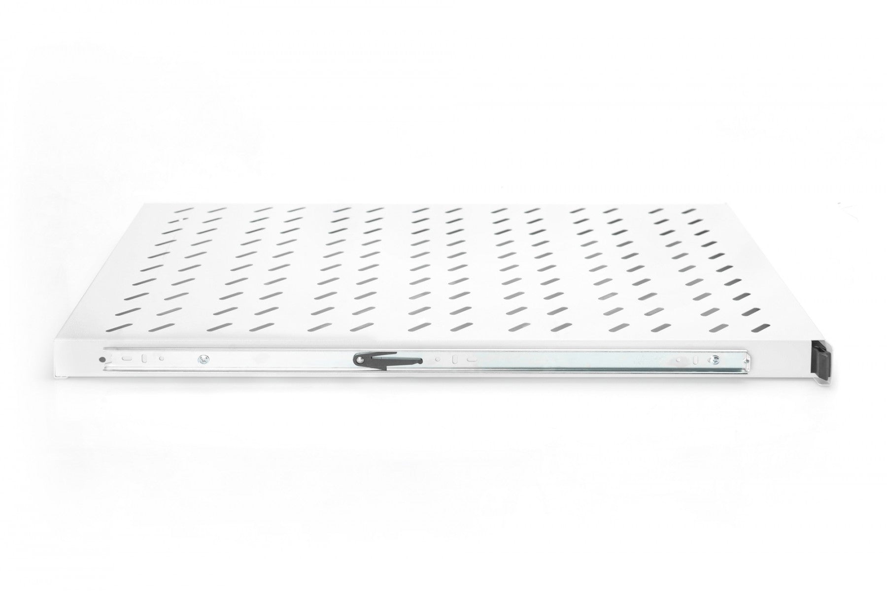 "Étagere coulissante 19"" 1U pour armoires DIGITUS G/720 grise (RAL 7035) 44x483x720 mm, jusqu'a 65 kg, gris (RAL 7035)"