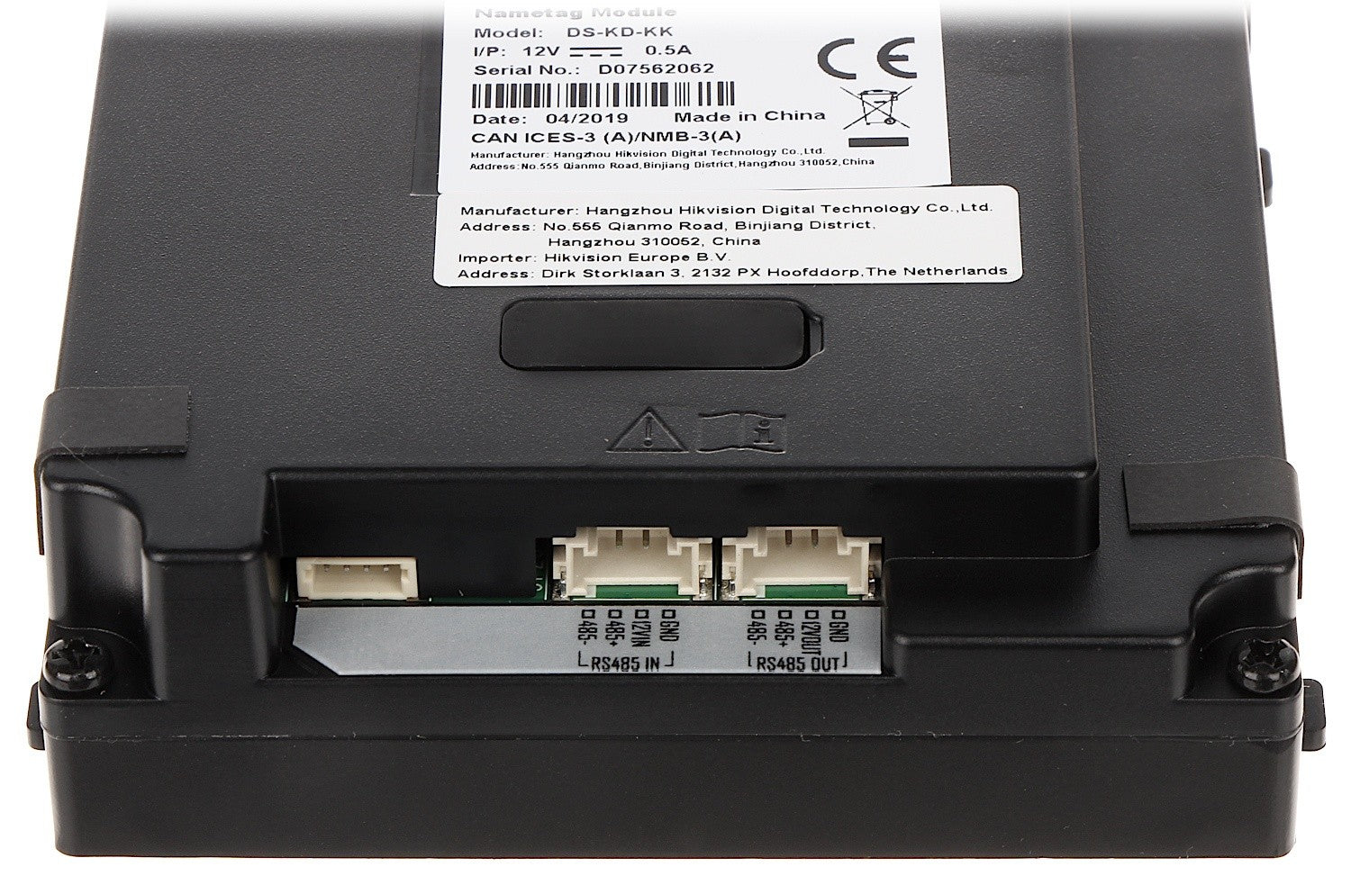 Hikvision DS-KD-KK Station de porte modulaire professionnelle série KD8