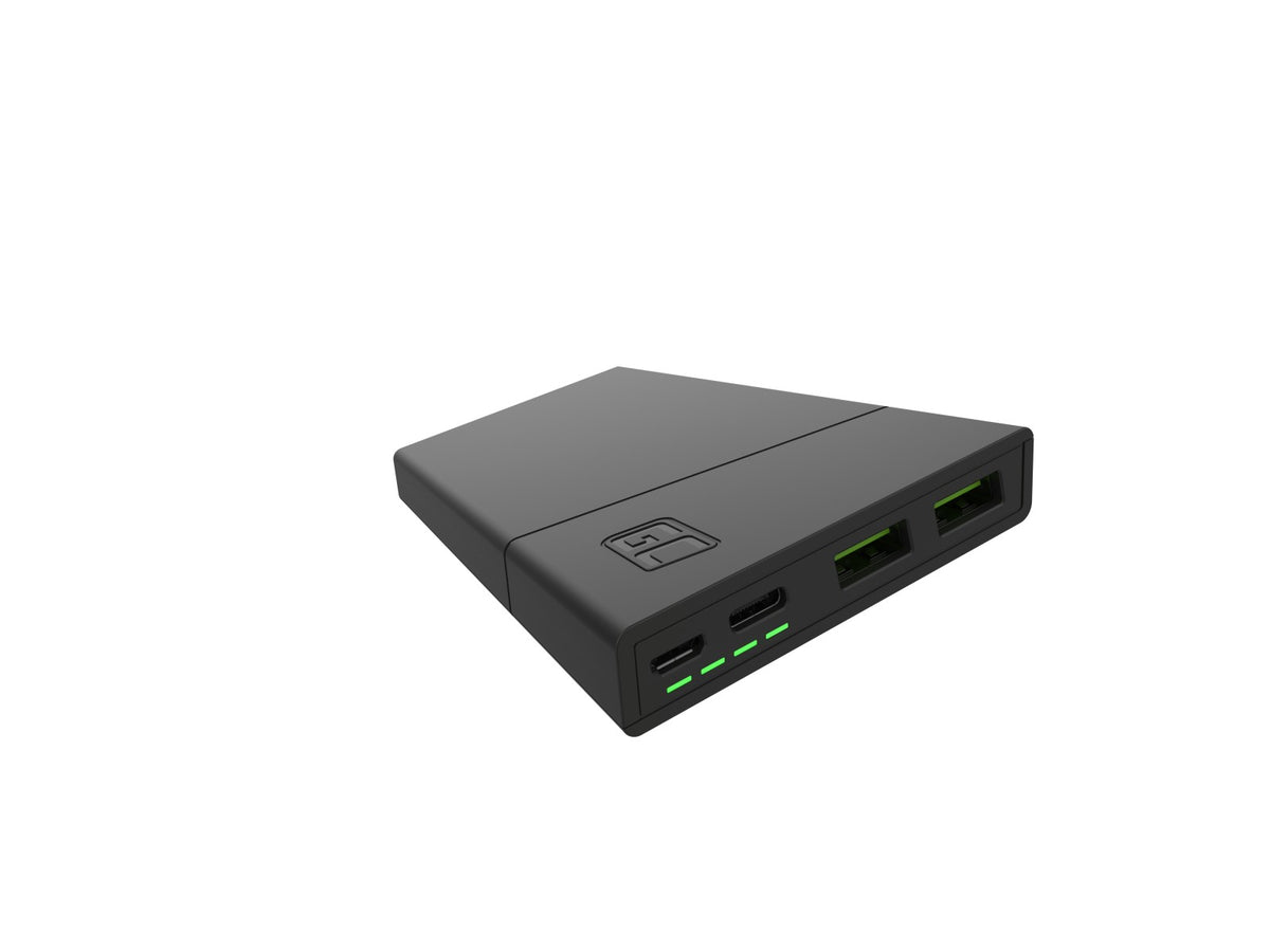 Green Cell PBGC02S banque d'alimentation électrique Lithium Polymere (LiPo) 10000 mAh Noir