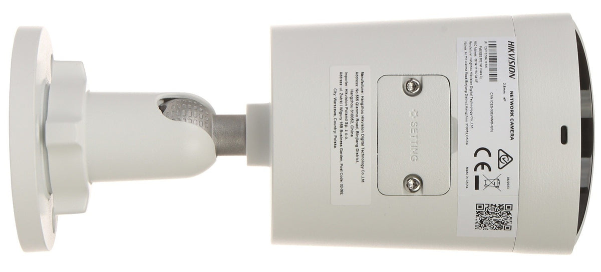 Hikvision DS-2CD2083G2-LI2U(2.8mm) 8 MP caméra réseau Bullet avec Acusense et éclairage hybride intelligent fixe