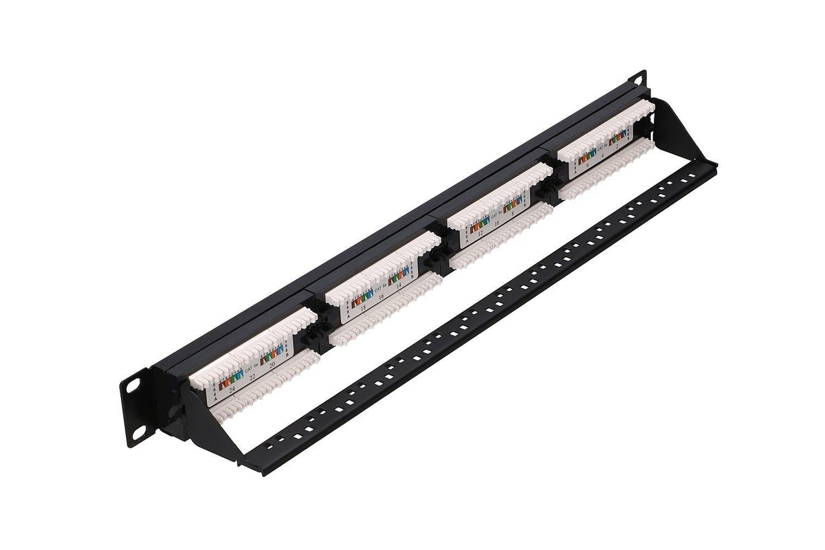 Extralink CAT5E UTP V2 | Panneau de brassage | 24 ports
