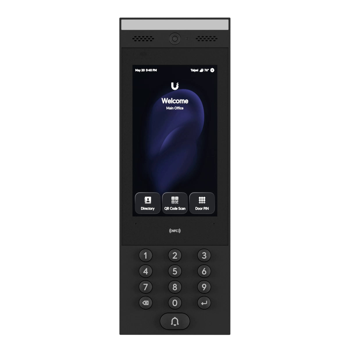 Indoor/outdoor intercom terminal for man