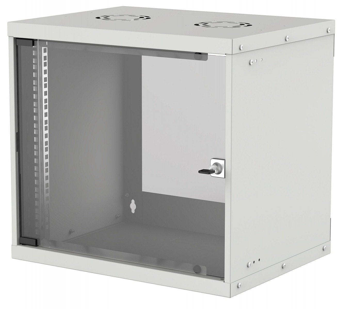 Intellinet 714815 Armoire murale 9U 54/56 argent plat