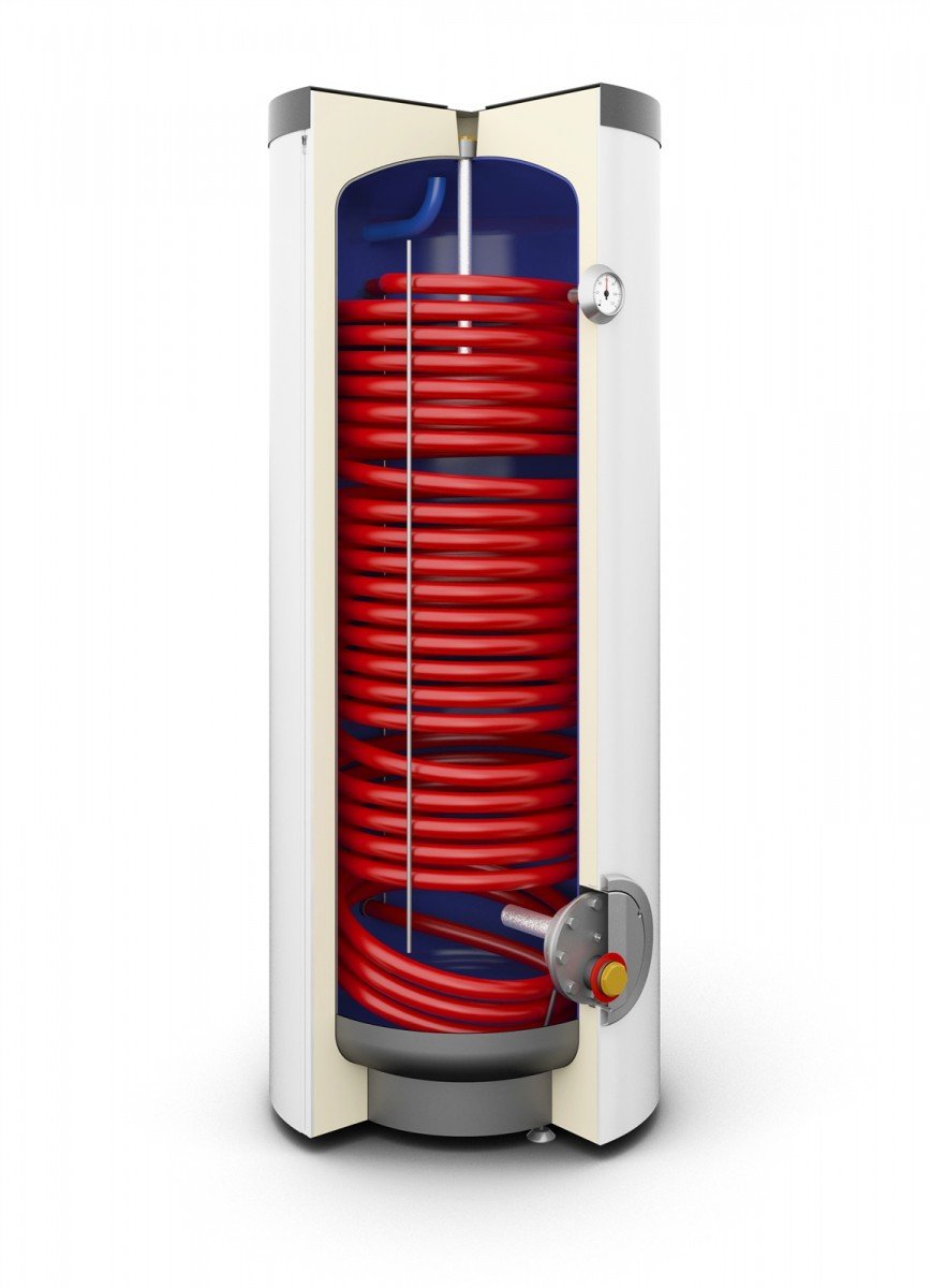GALMET 26-168107 Échangeur de chaleur pour pompes a chaleur SGW(S) Tower Grand 160 l, debout, polyuréthane, skay