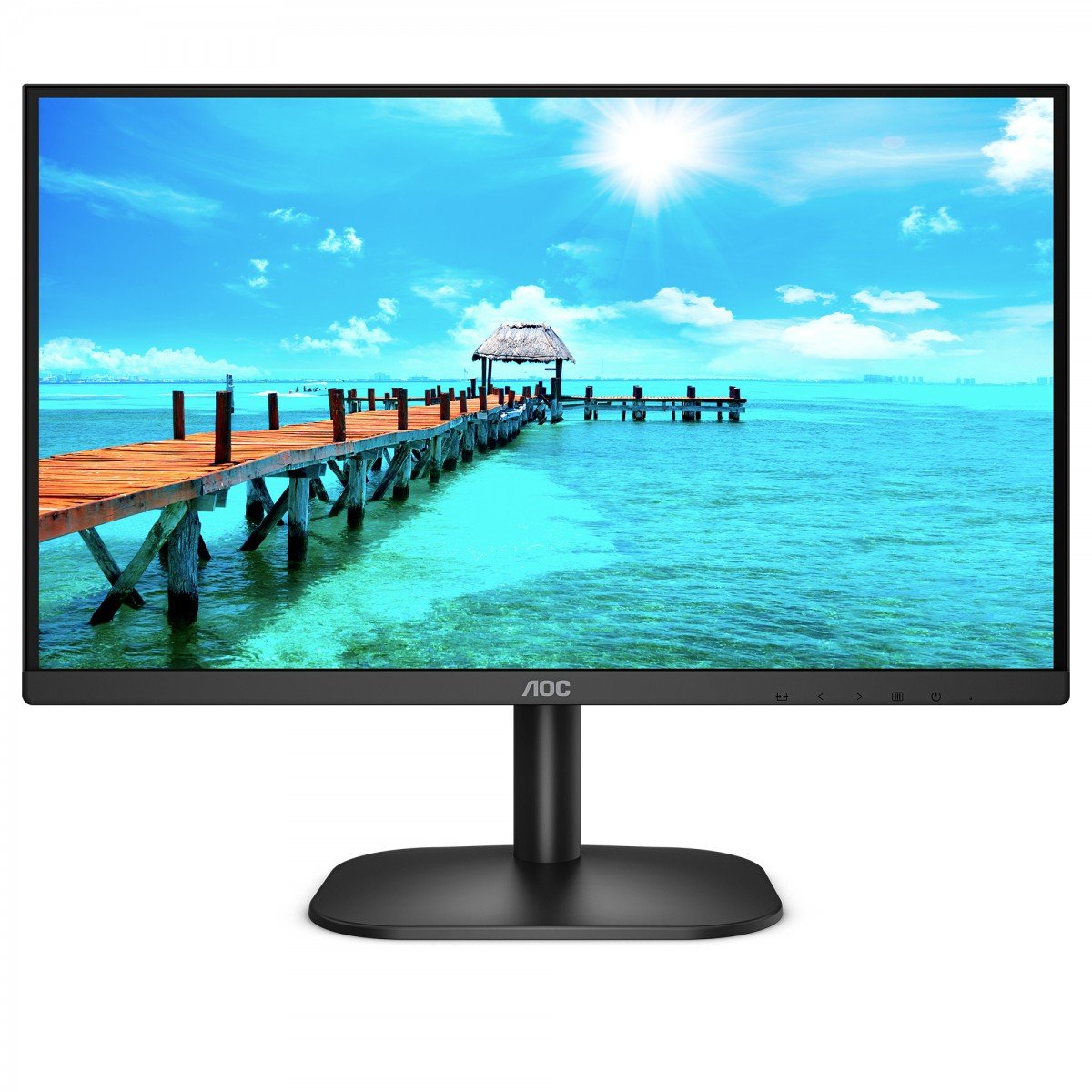 "AOC B2 22B2H écran plat de PC 54,6 cm (21.5"") 1920 x 1080 pixels Full HD LED Noir"