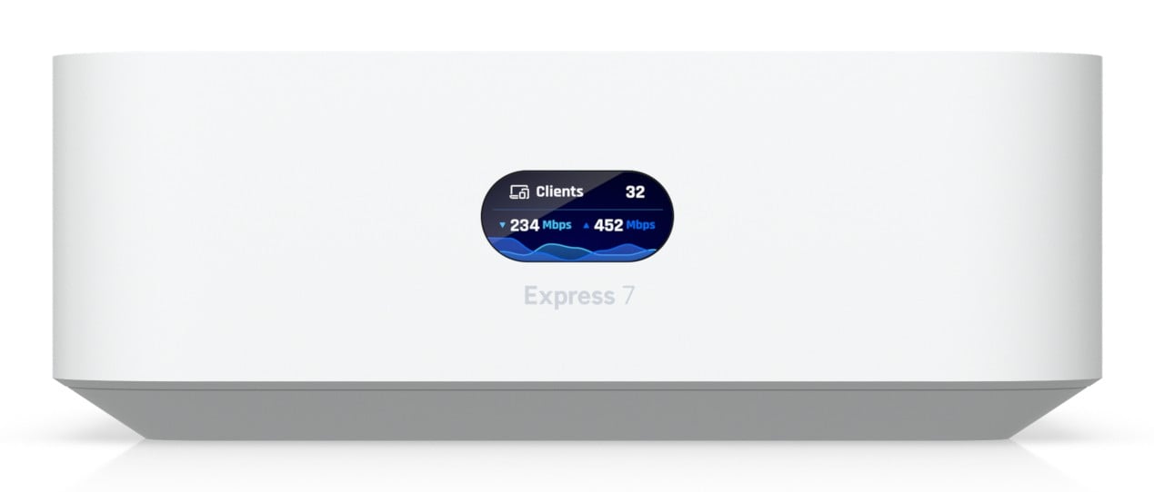 Ubiquiti UniFi Express 7 entrée et régulateur 10, 100, 1000, 2500, 10000 Mbit/s