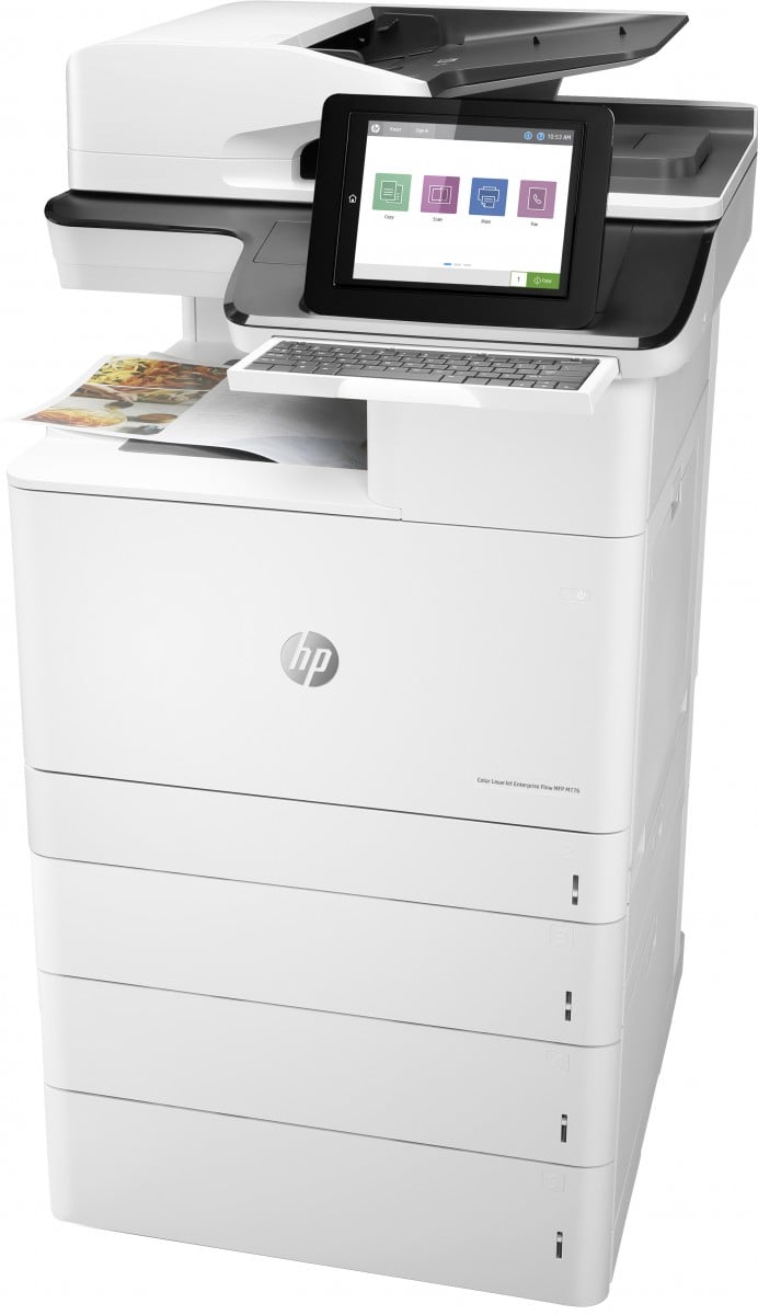 HP LaserJet Enterprise Flow MFP M776z MFP colour laser 297x864mm 46ppmcopy 46ppmprint 2300 sheets USB 2.0 LAN Wi-Fi USB 2.0