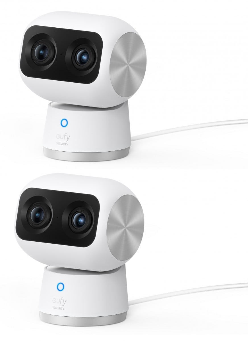Eufy Indoor Cam S350 Bulbe Caméra de sécurité IP Intérieure 3840 x 2160 pixels Bureau