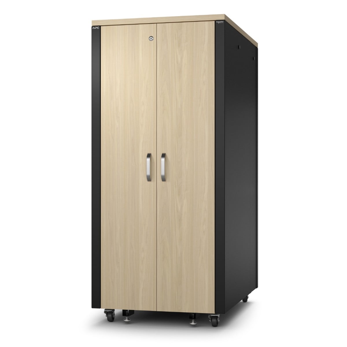 APC NetShelter Soundproof Server Rack 32U 230V 1666H x 750W x 1134D mm Maple