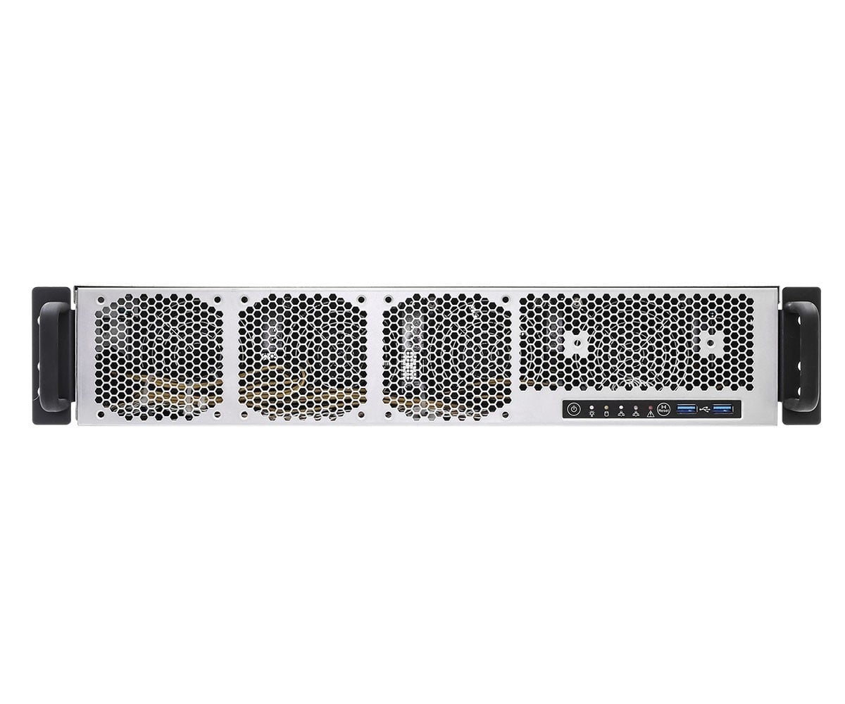 ASRock 2U1G-B650/EVAC, UP, Rack 2U, AMD Ryzen 9000, 2xM.2, 1xGPU, 2xGbE, Red. PSU, IPMI