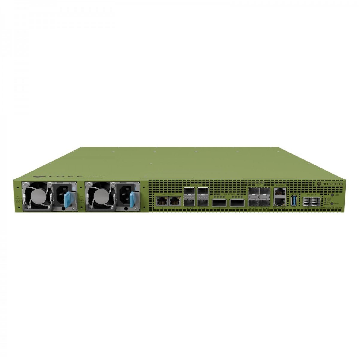 Mikrotik Data Server, 2x 100G QSFP28, 4x 25G SFP28, 4x SFP+, 2x 10GbE, 1x GbE, 2x M.2 SATA, 20x PCI-e, 2x USB, ROSv7, L6