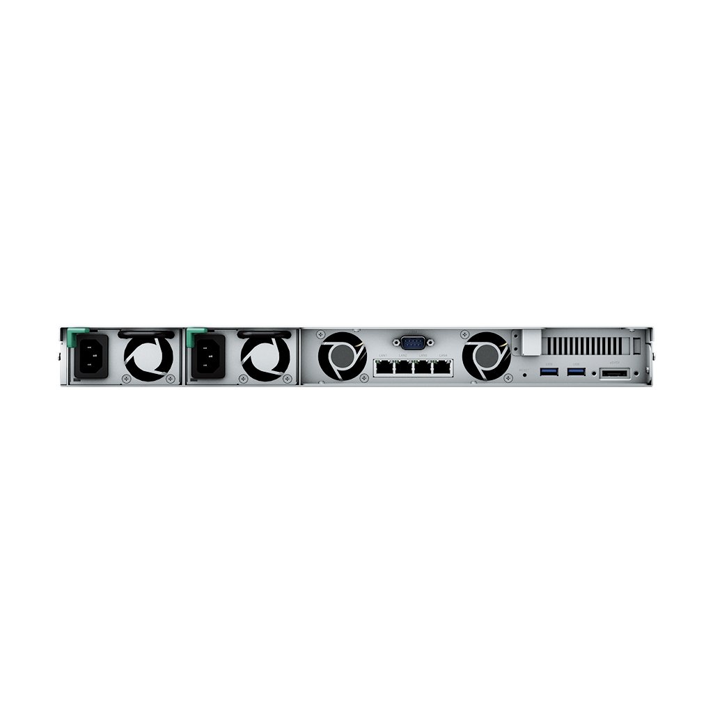 SYNOLOGY RS822RP+ 4-Bay NAS-Rackmount AMD Ryzen V1500B 4-core 2.2GHz 2Go DDR4 ECC SODIMM 2xUSB 3.2 RJ-45 4x1GbE