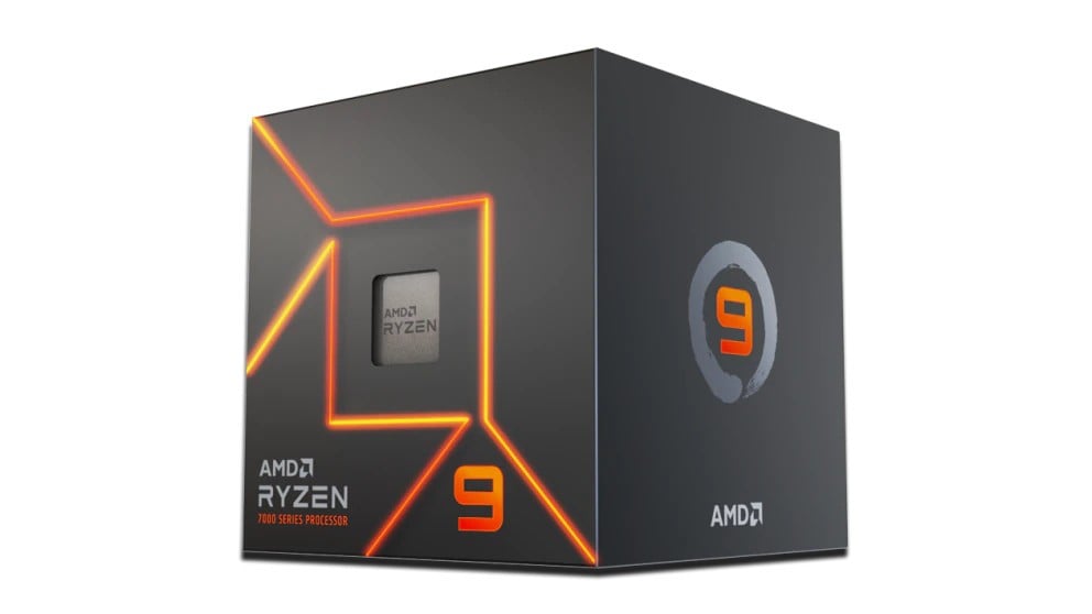 AMD Ryzen 9 7900 5.4GHz AM5 12C/24T 65W 76Mo with Wraith Prism Cooler BOX