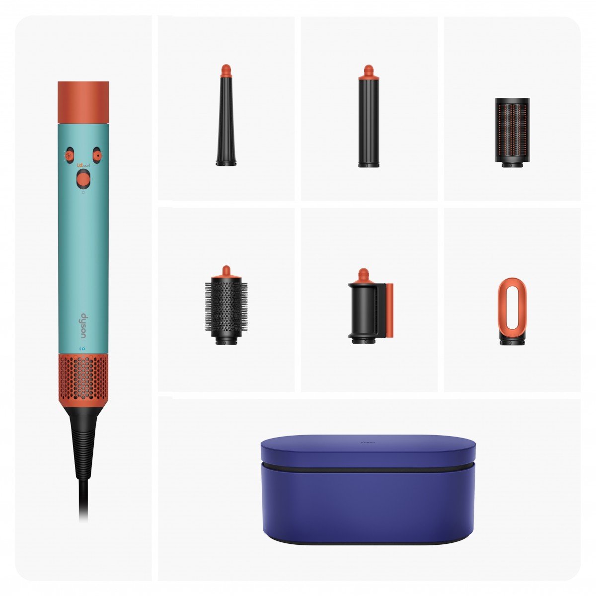 Dyson Airwrap Multistyler A chaleur Noir, Bleu, Vert, Orange 1300 W 2,675 m