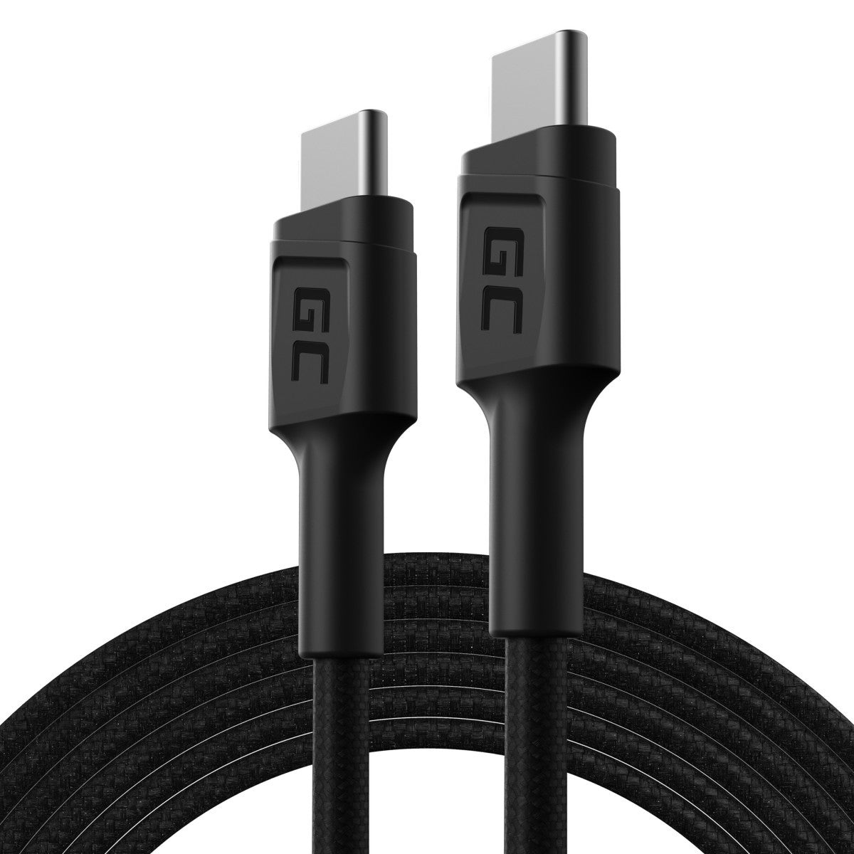 Green Cell KABGC29 câble USB 2 m USB 2.0 USB C Noir
