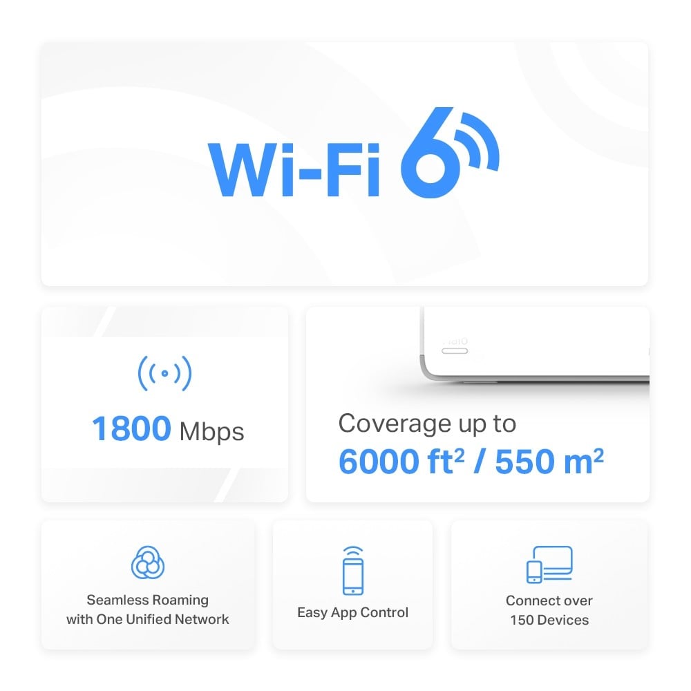 Répéteur Wifi Mercusys AX1800