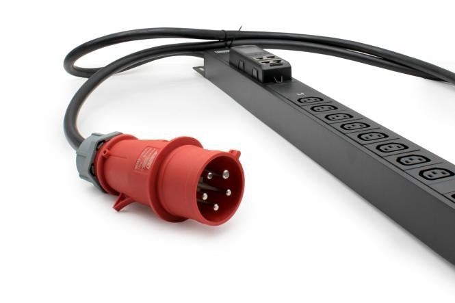 Digitus DN-IP2-V5-24C13-6C19 Multiprise SMART PDU 0U, prise IEC 60309 32A/400V, prises 24xC13 10A/250V, 6xC19 16A/250V, 32A