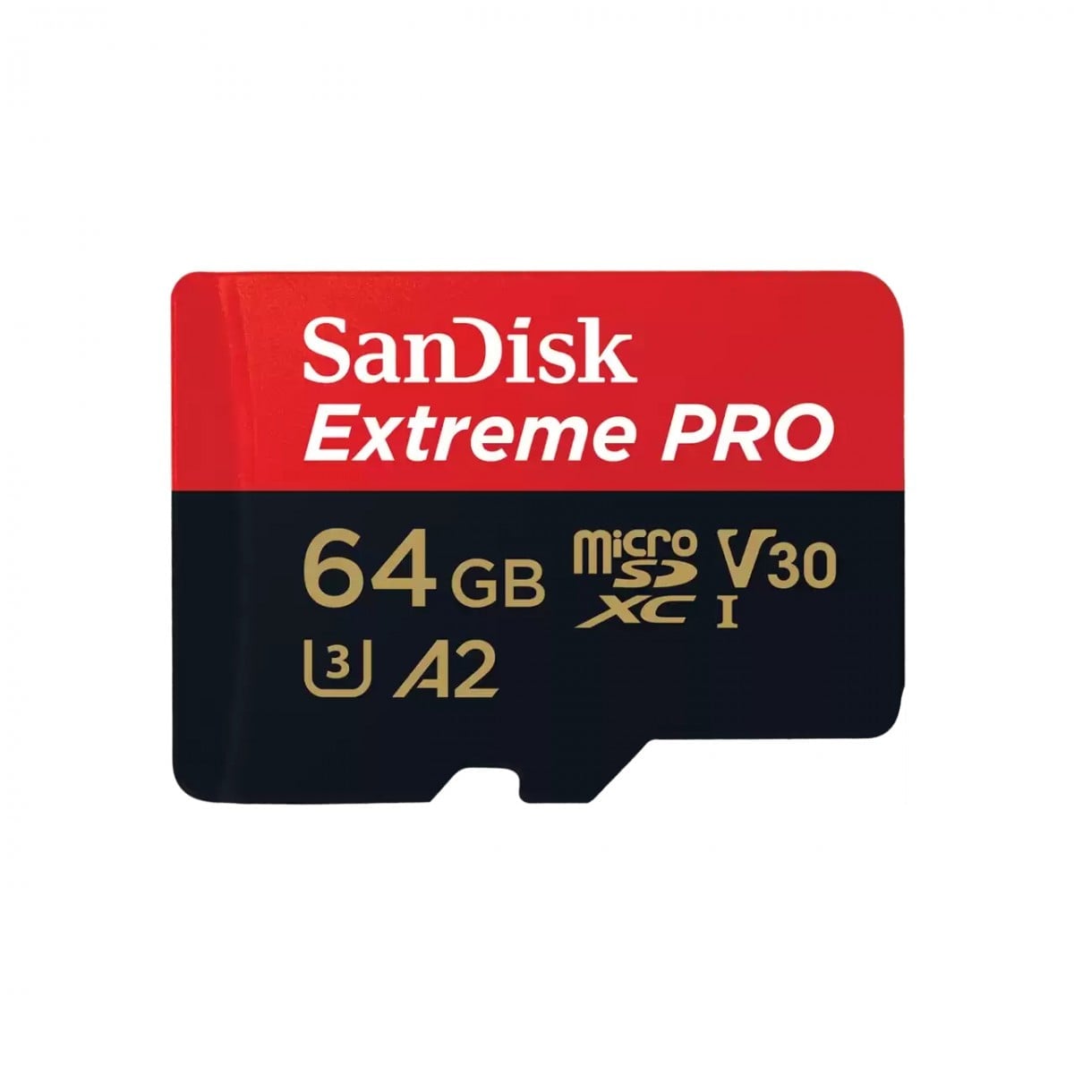 Ext PRO microSDXC 64GB+SD 200MB/s