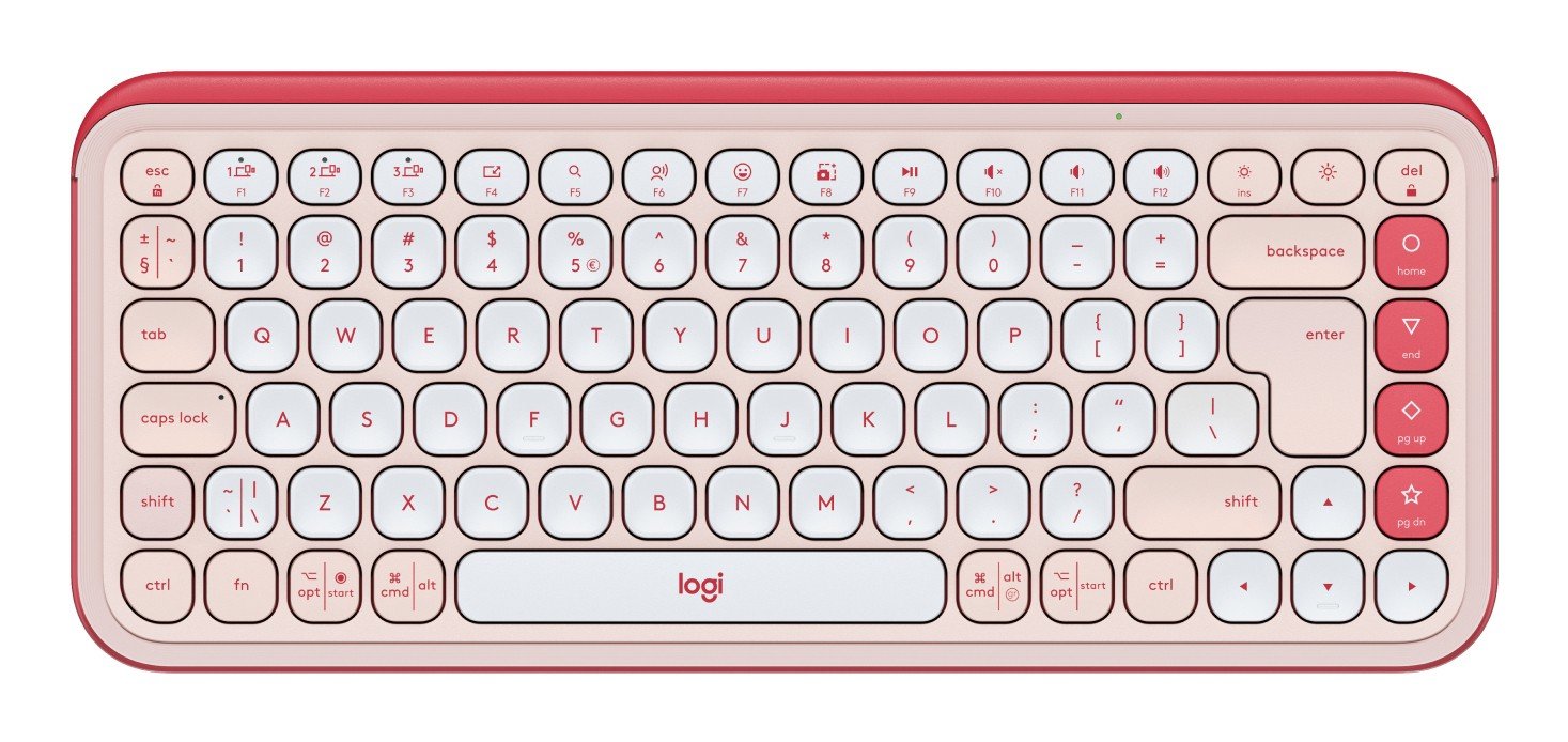 Logitech 920-013073 clavier Universel Bluetooth QWERTY US International Rose