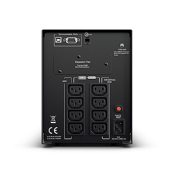 CyberPower PR1000ELCD alimentation d'énergie non interruptible 1 kVA 900 W 8 sortie(s) CA