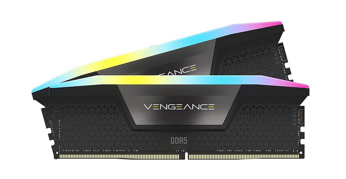 Module de mémoire Corsair Vengeance RGB CMH64GX5M2B5600C40 64 Go 2 x 32 Go DDR5
