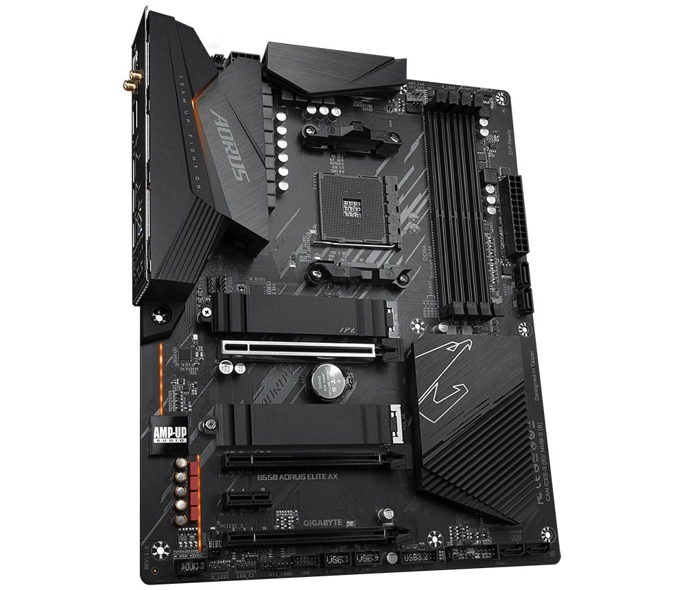 Gigabyte B550 AORUS ELITE AX carte mere AMD B550 Emplacement AM4 ATX