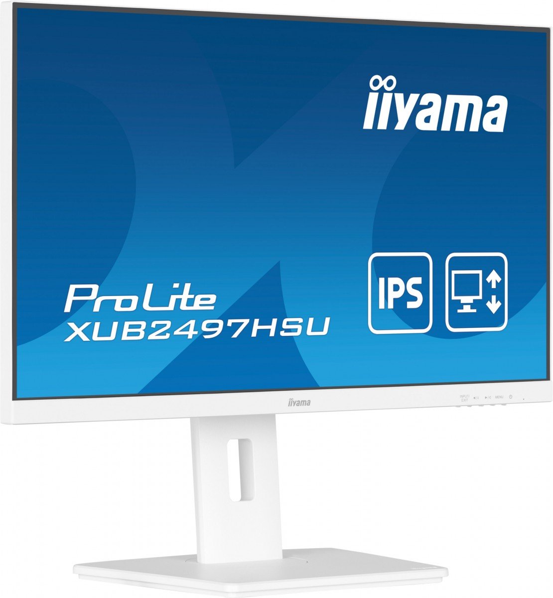 "iiyama ProLite XUB2497HSU-W2 écran plat de PC 60,5 cm (23.8"") 1920 x 1080 pixels Full HD LED Blanc"