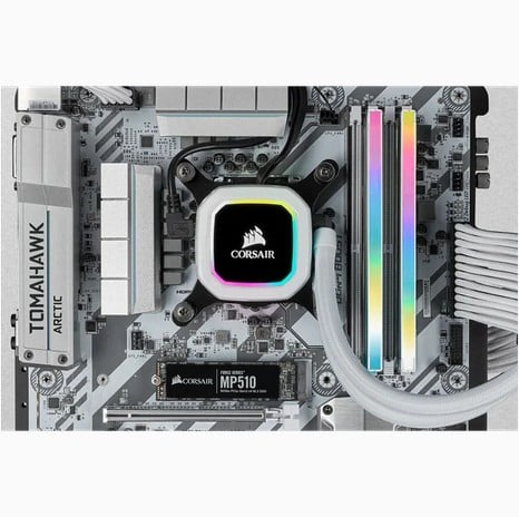 Module de mémoire Corsair Vengeance RGB Pro CMH64GX4M4E3200C16W 64 Go 4 x 16 Go DDR4