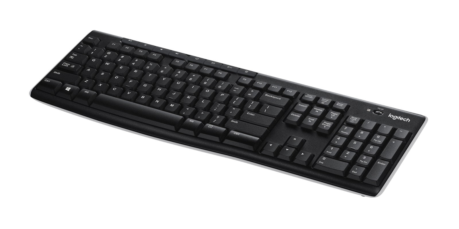 LOGITECH Wireless Keyboard K270 Keyboard wireless 2.4 GHz (UK)